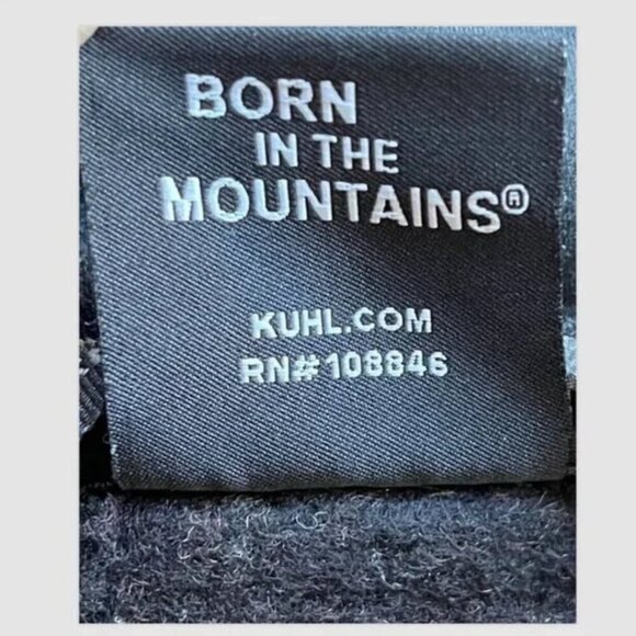 Kuhl Interceptr Full Zip Fleece Jacket Size XL Black Warm Outdoor Hiking Active - Picture 4 of 10